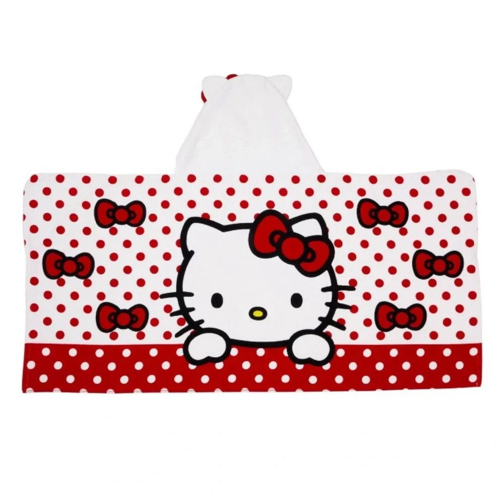 *NEW* Hello Kitty Kids' Hooded Towel Wrap